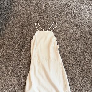 Lush White Dress